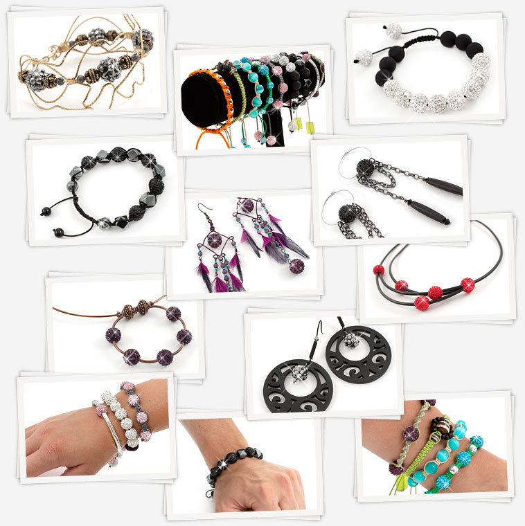 Shamballa beads jewelry